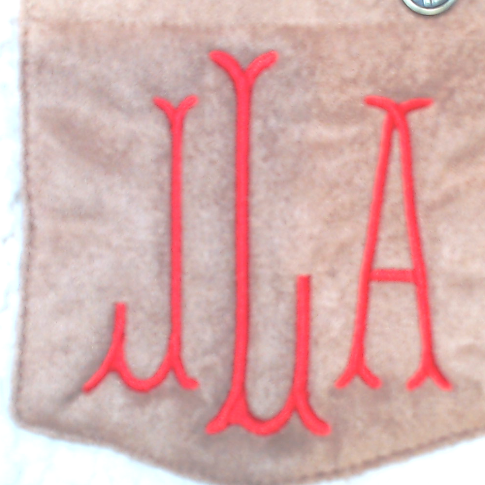 BLOOPER CLOTHING: Monogrammed Sherpa Hoodie