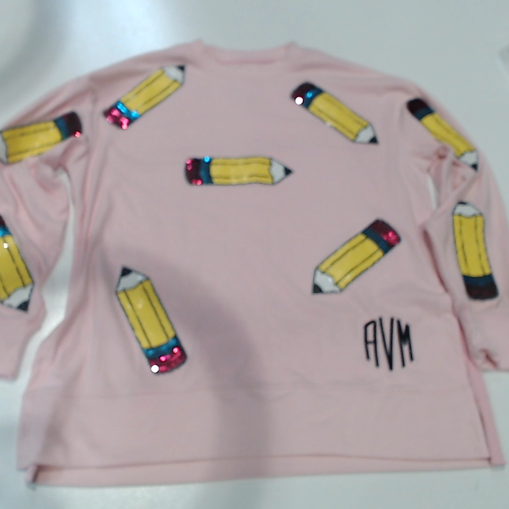BLOOPER CLOTHING: Monogrammed Sequin Teacher Sweatshirt