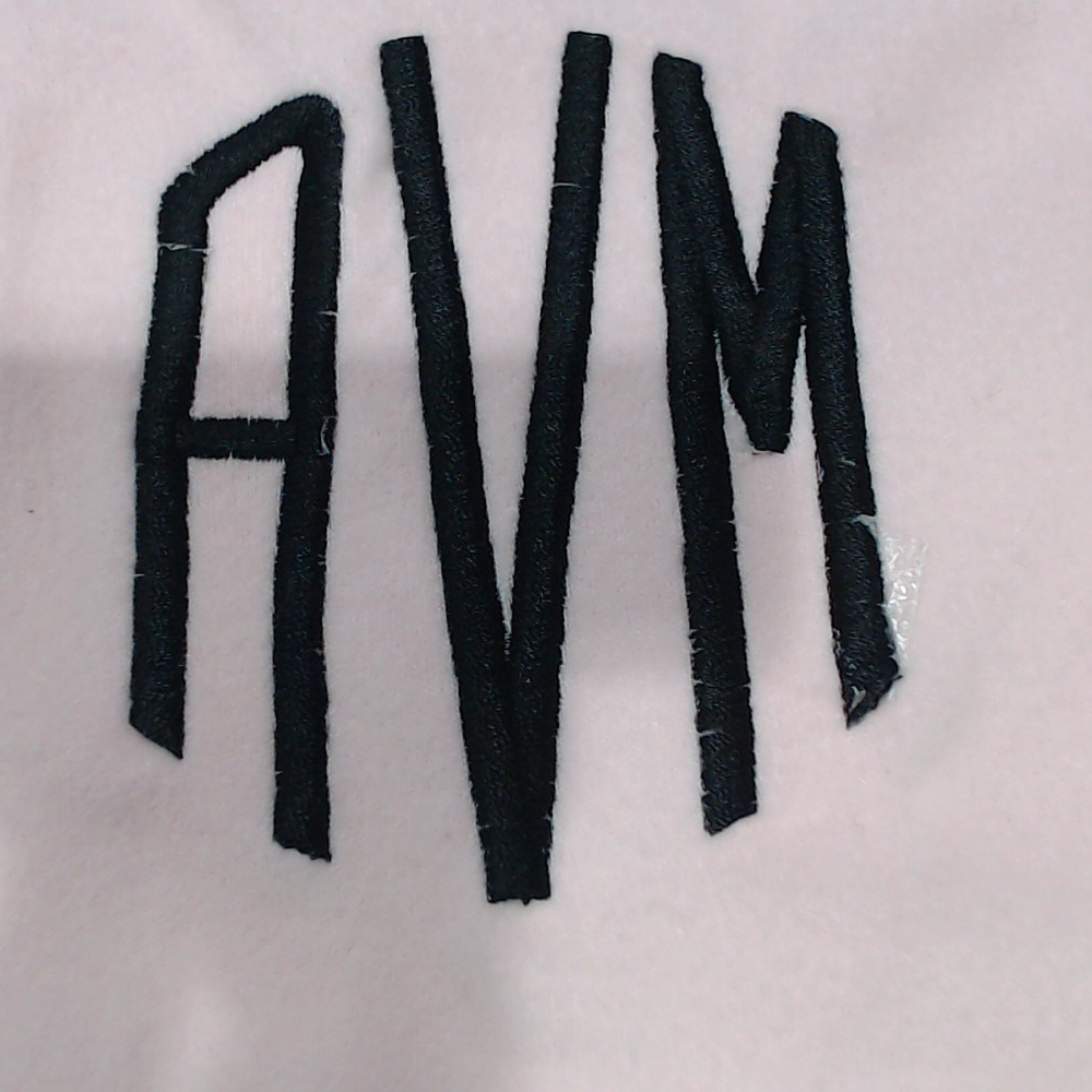 BLOOPER CLOTHING: Monogrammed Sequin Teacher Sweatshirt