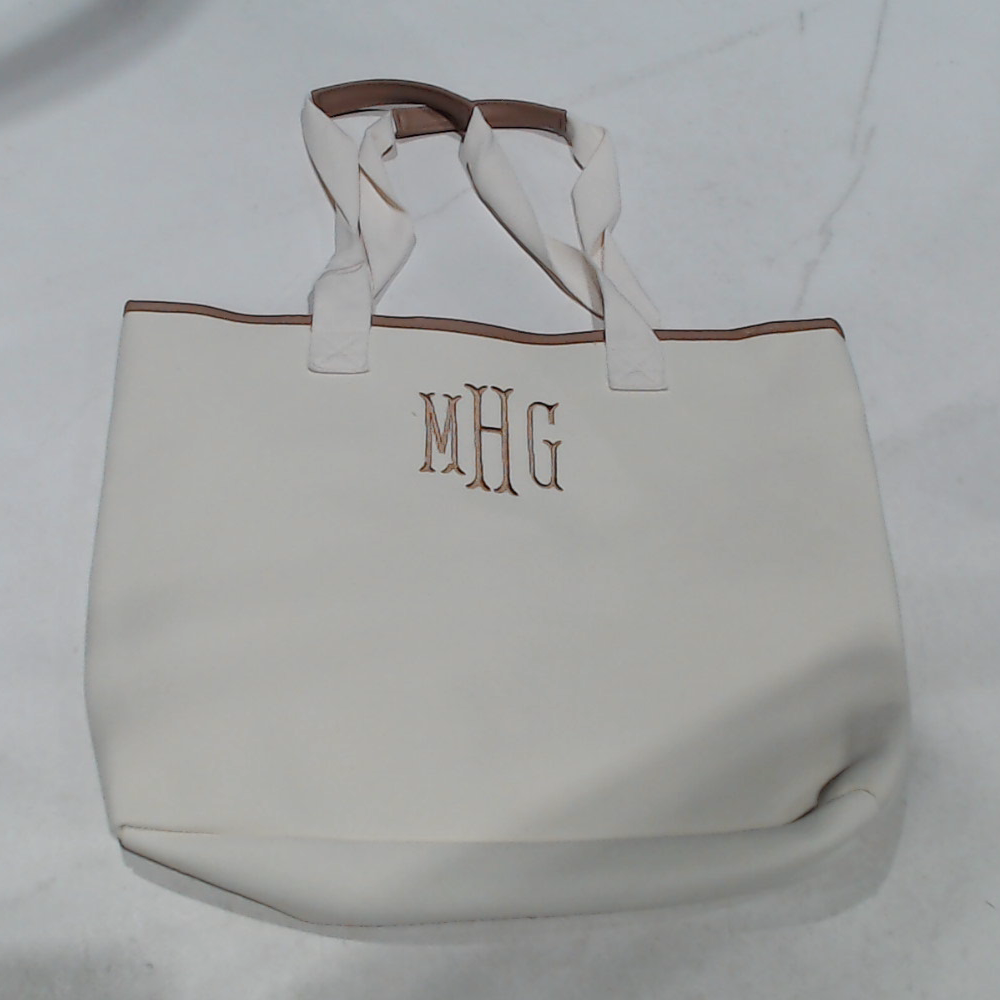 BLOOPER BAG: Monogrammed Tote Bag