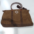 BLOOPER BAG: Personalized Waxed Canvas Weekender