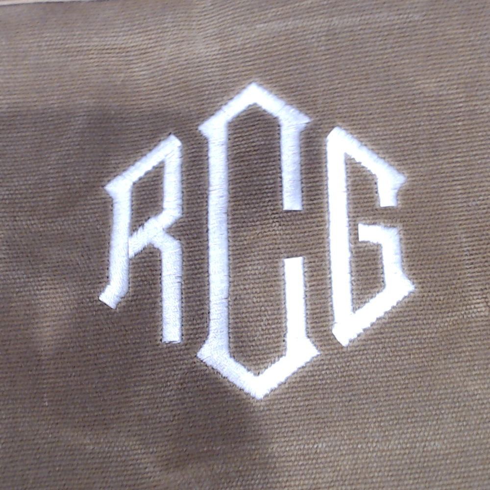 BLOOPER BAG: Personalized Waxed Canvas Weekender