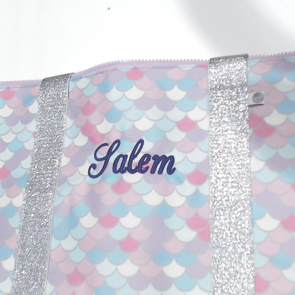 BLOOPER BAG: Monogrammed Kids Weekend Bag