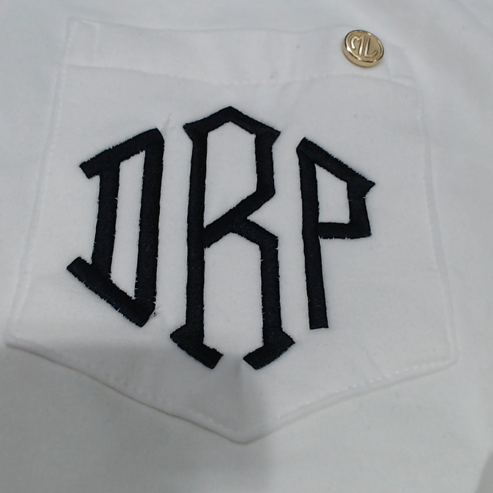 BLOOPER CLOTHING: Monogrammed Crewneck Sweatshirt