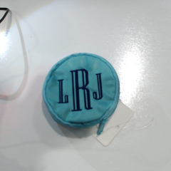 BLOOPER ACCESSORY: Monogrammed Travel Jewelry Case