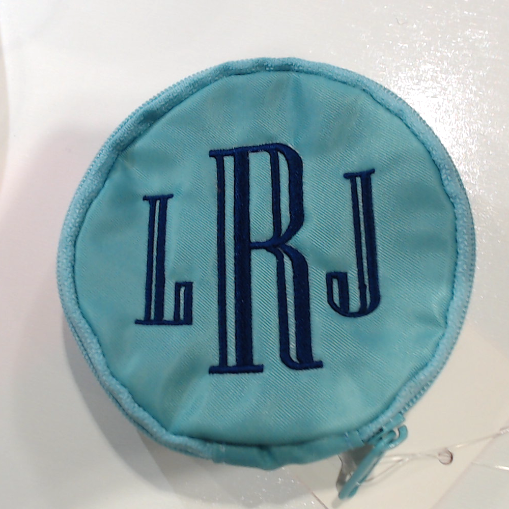 BLOOPER ACCESSORY: Monogrammed Travel Jewelry Case