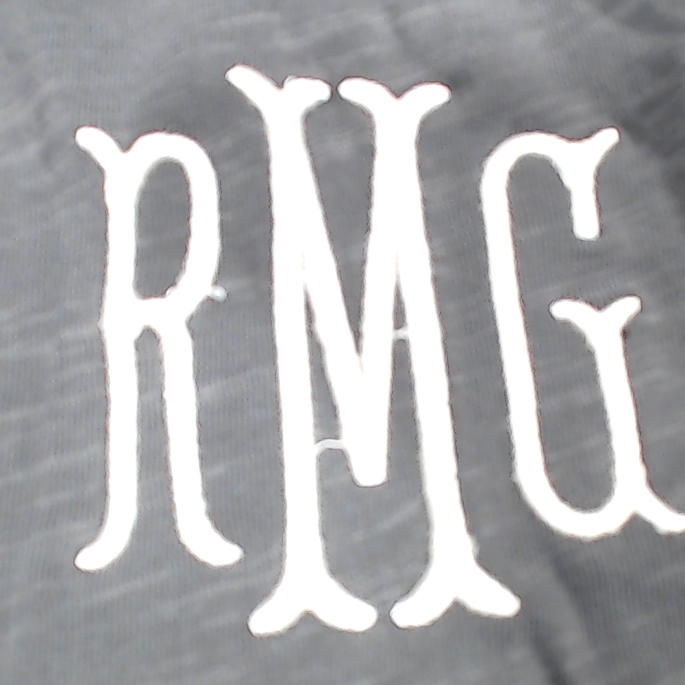 BLOOPER CLOTHING: Monogrammed Henley