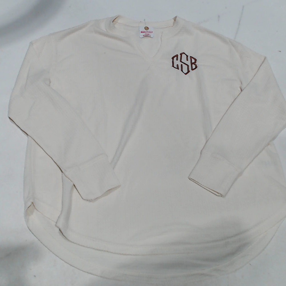 BLOOPER CLOTHING: Monogrammed Waffle Shirt