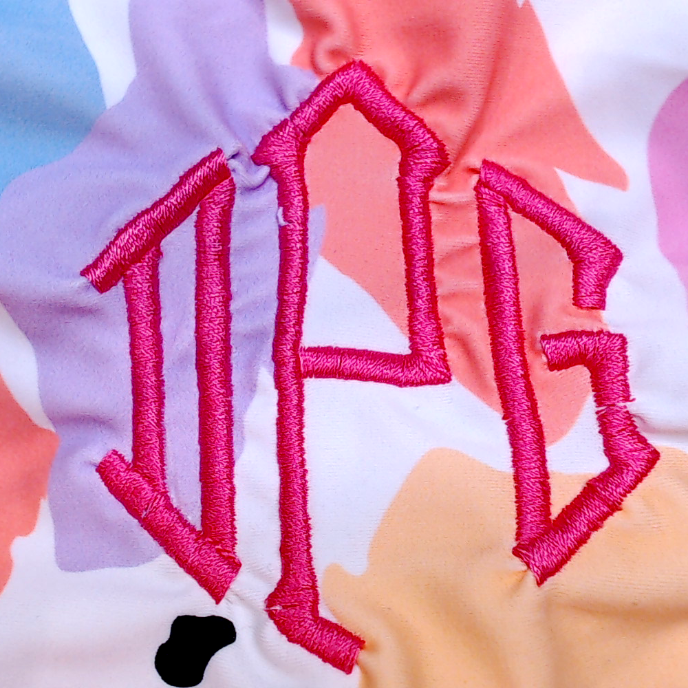 BLOOPER KIDS: Monogrammed Toddler Tutu Bathing Suit