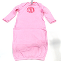 BLOOPER KIDS: Monogrammed Baby Layette Gown