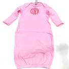 BLOOPER KIDS: Monogrammed Baby Layette Gown