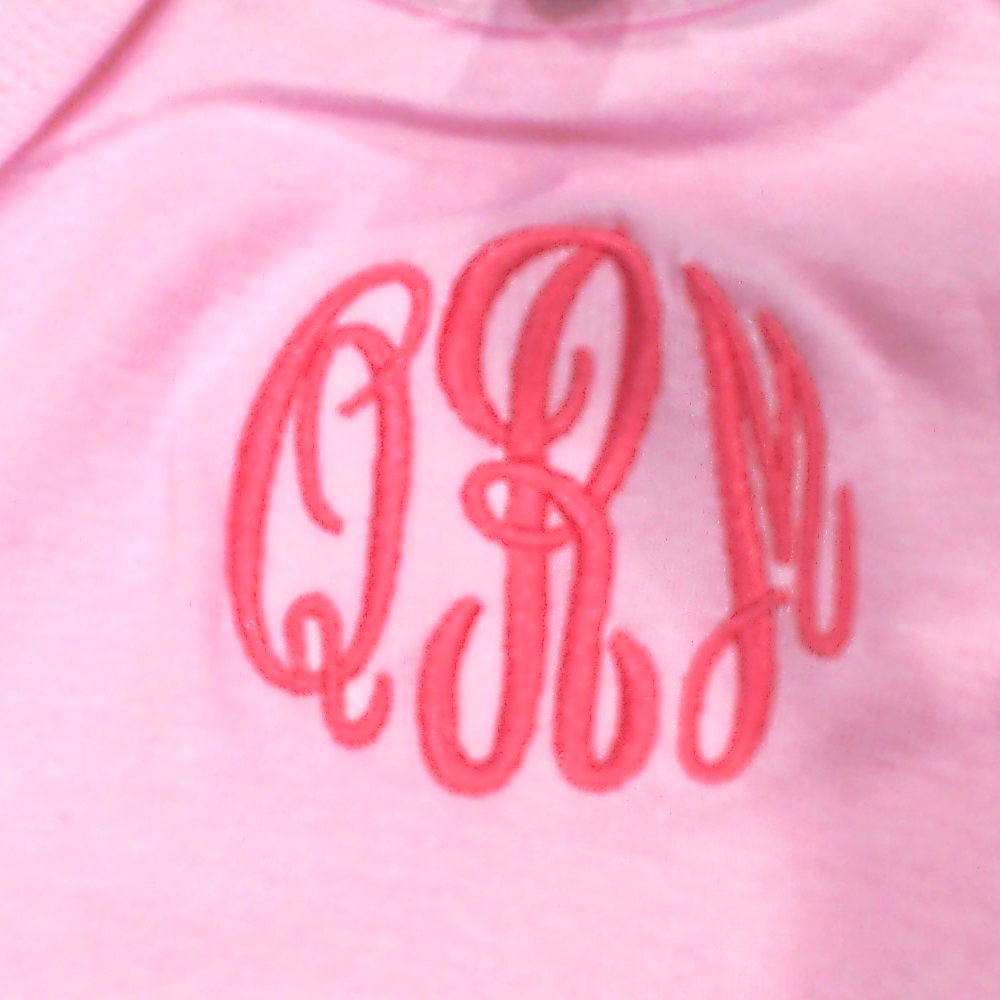 BLOOPER KIDS: Monogrammed Baby Layette Gown