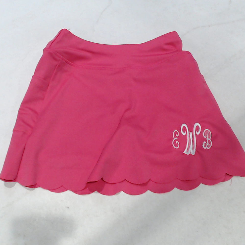 BLOOPER KIDS: Monogrammed Girls Skort