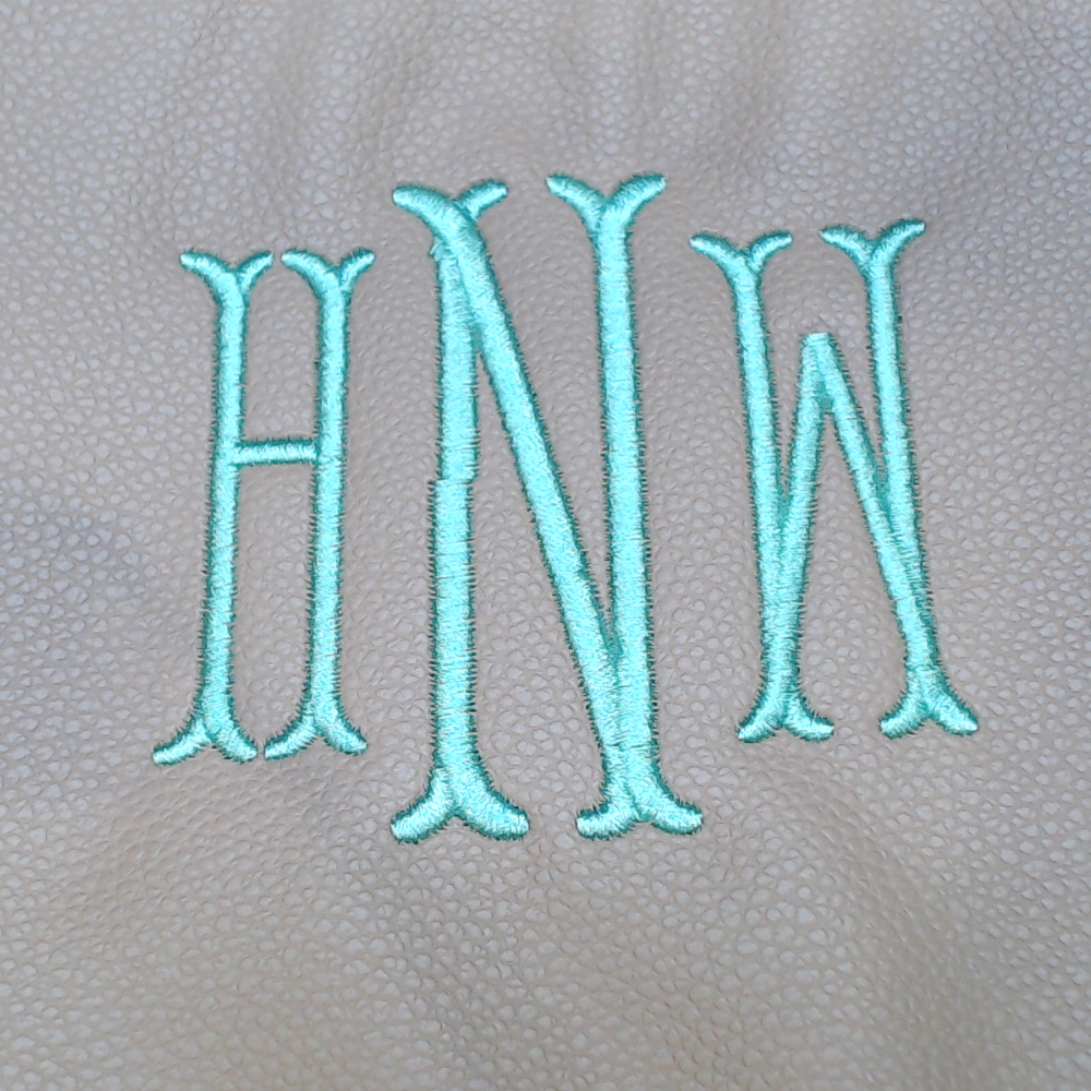 BLOOPER BAG: Monogrammed Shoulder Bag