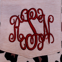 BLOOPER KIDS: Monogrammed Kids T-Shirt Dress