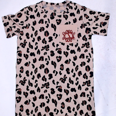 BLOOPER KIDS: Monogrammed Kids T-Shirt Dress