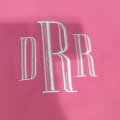 BLOOPER KIDS: Monogrammed Girls Scallop Dress