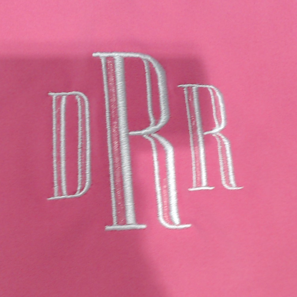 BLOOPER KIDS: Monogrammed Girls Scallop Dress