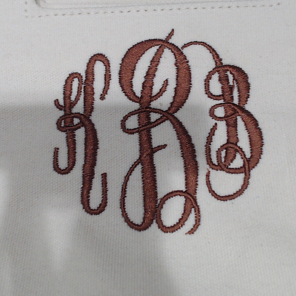 BLOOPER ACCESSORY: Monogrammed Casserole Carrier