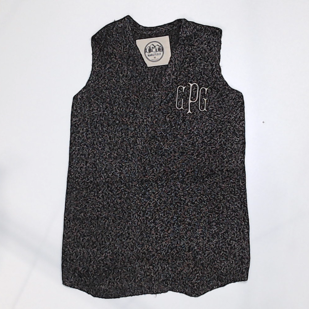 BLOOPER KIDS: Monogrammed Youth Knit Vest