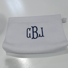 BLOOPER BAG: Monogrammed Terry Toiletry Bag