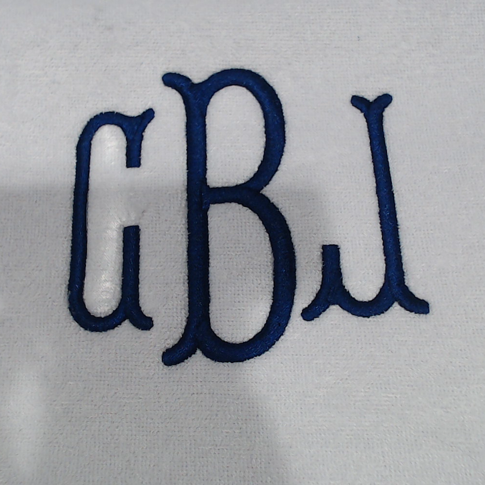 BLOOPER BAG: Monogrammed Terry Toiletry Bag