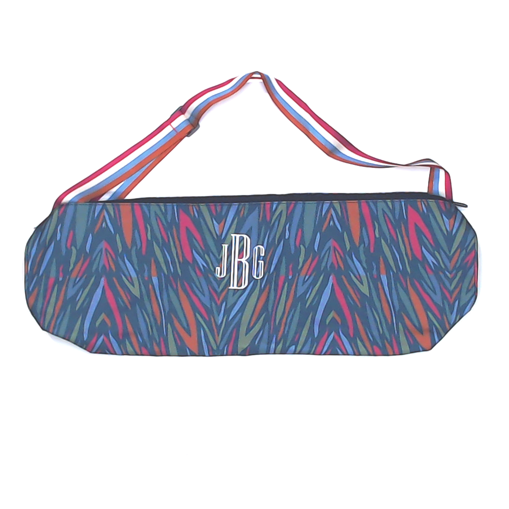 BLOOPER BAG: Monogrammed Yoga Mat Bag