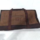 BLOOPER BAG: Personalized Waxed Canvas Convertible Weekend Bag