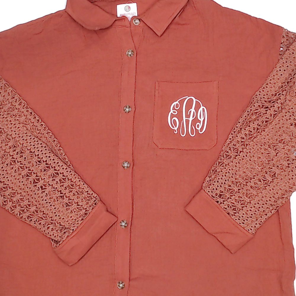 BLOOPER CLOTHING: Monogrammed Boho Tunic