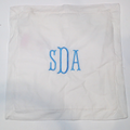 BLOOPER ACCESSORY: Monogrammed Pillow Sham