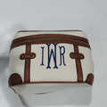 BLOOPER ACCESSORY: Monogrammed Vintage Train Case