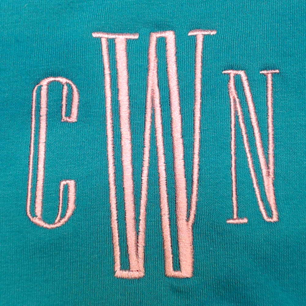BLOOPER CLOTHING: Monogrammed Puff Sleeve Sweatshirt