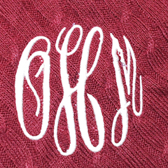 BLOOPER KIDS: Monogrammed Kids Poncho
