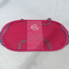 BLOOPER ACCESSORY: Monogrammed Pop Up Hamper