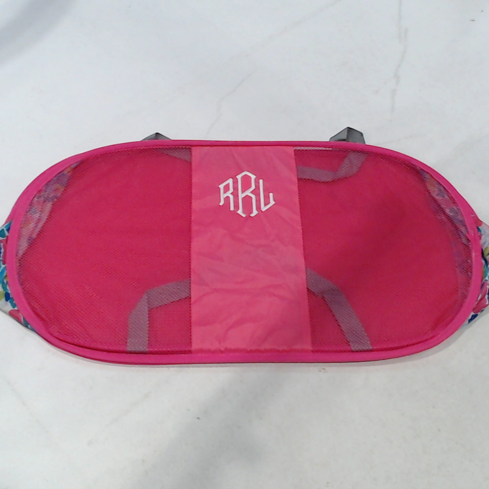 BLOOPER ACCESSORY: Monogrammed Pop Up Hamper