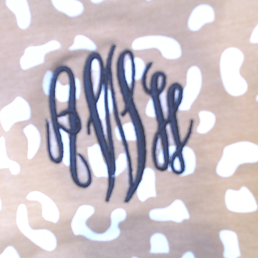 BLOOPER KIDS: Monogrammed Kids Striped Sleeve Dress