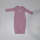 BLOOPER KIDS: Monogrammed Baby Layette Gown