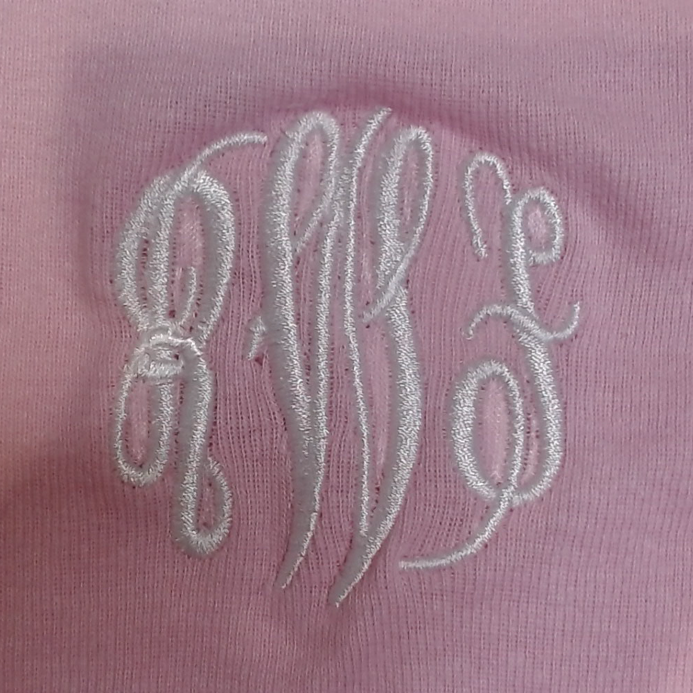 BLOOPER KIDS: Monogrammed Baby Layette Gown