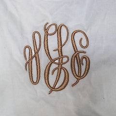 BLOOPER KIDS: Monogrammed Baby Bib