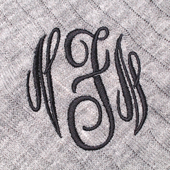 BLOOPER CLOTHING: Monogrammed Poncho