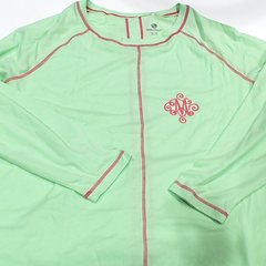 BLOOPER CLOTHING: Monogrammed Athleisure Layering Tee