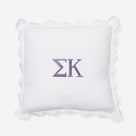 Sigma Kappa Pillow Sham | White