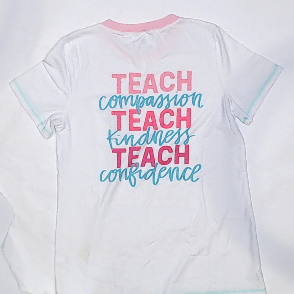 BLOOPER CLOTHING: Monogrammed Teacher Short Sleeve T-Shirt