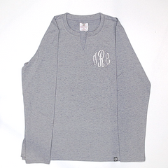 BLOOPER CLOTHING: Monogrammed V Neck Sweatshirt