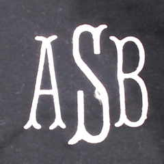BLOOPER CLOTHING: Monogrammed Colorblock Sweatshirt