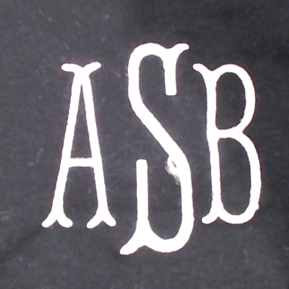 BLOOPER CLOTHING: Monogrammed Colorblock Sweatshirt