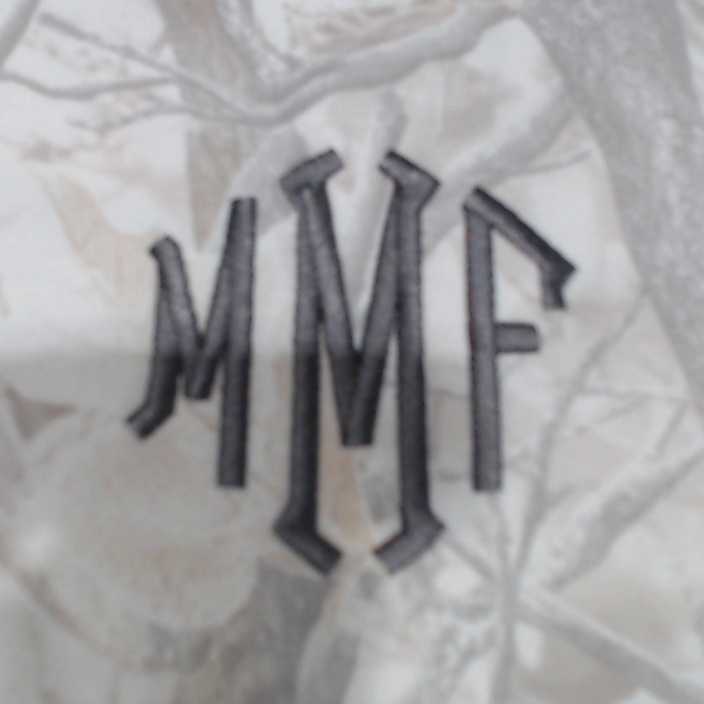 BLOOPER CLOTHING: Monogrammed Quarter Zip Sweatshirt