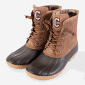 college of charleston duck boots in brown