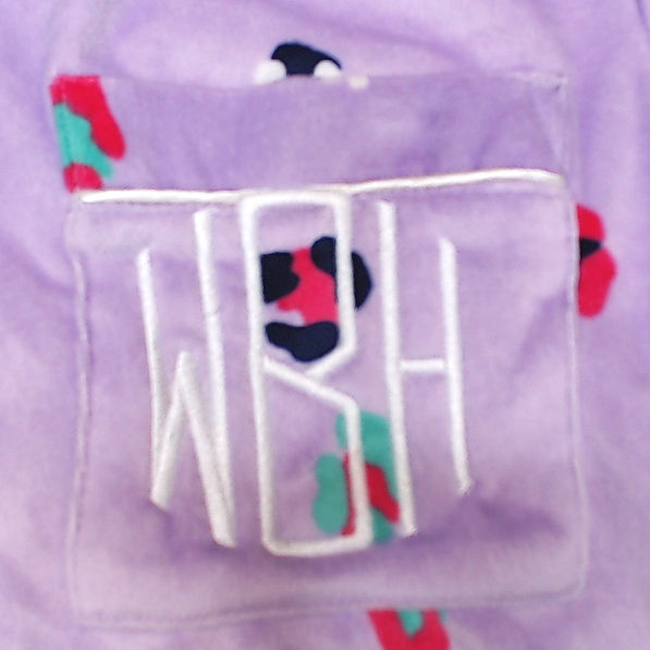 BLOOPER CLOTHING: Monogrammed Pajama Top