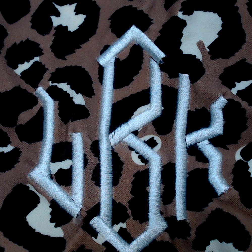 BLOOPER SWIM: Monogrammed Sarong